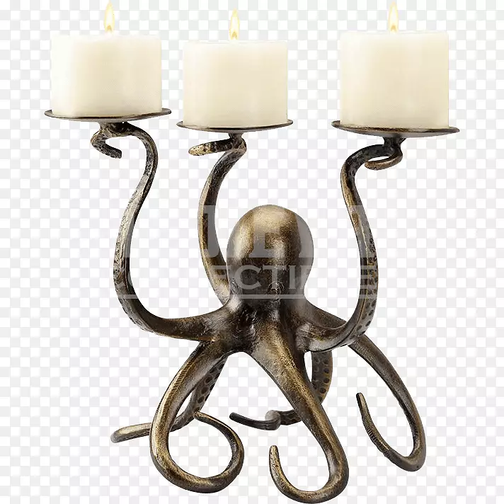 章鱼烛台触手烛台