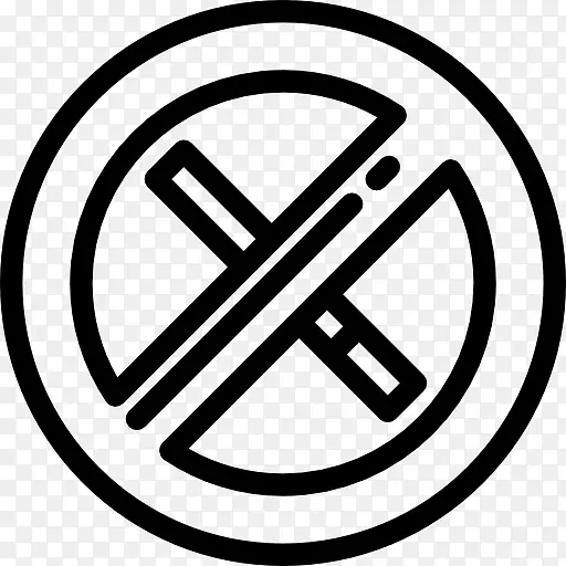 没有符号，电脑图标，剪贴画-禁止吸烟
