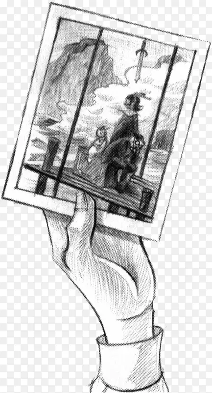 人类行为卡通素描设计