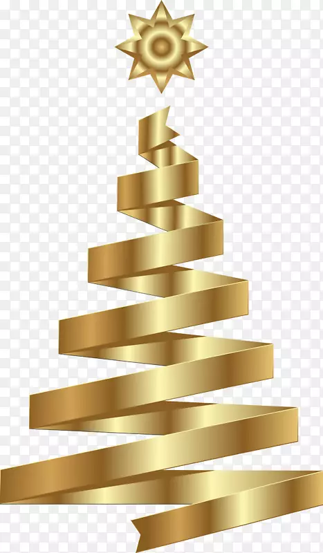 圣诞树装饰金-圣诞树