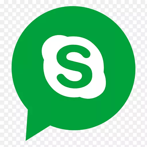 计算机图标skype符号即时消息传送.skype