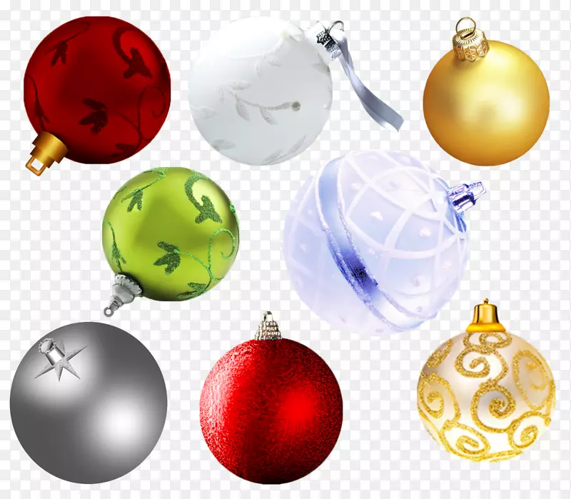 圣诞装饰品圣诞装饰球体圣诞老人-圣诞节