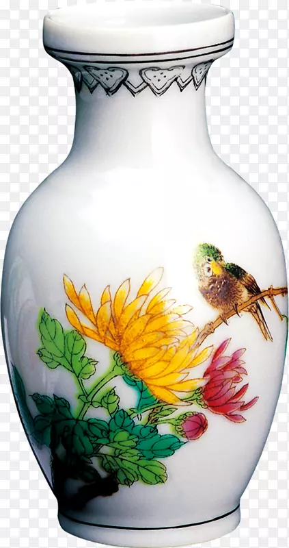 花瓶瓷青花陶器