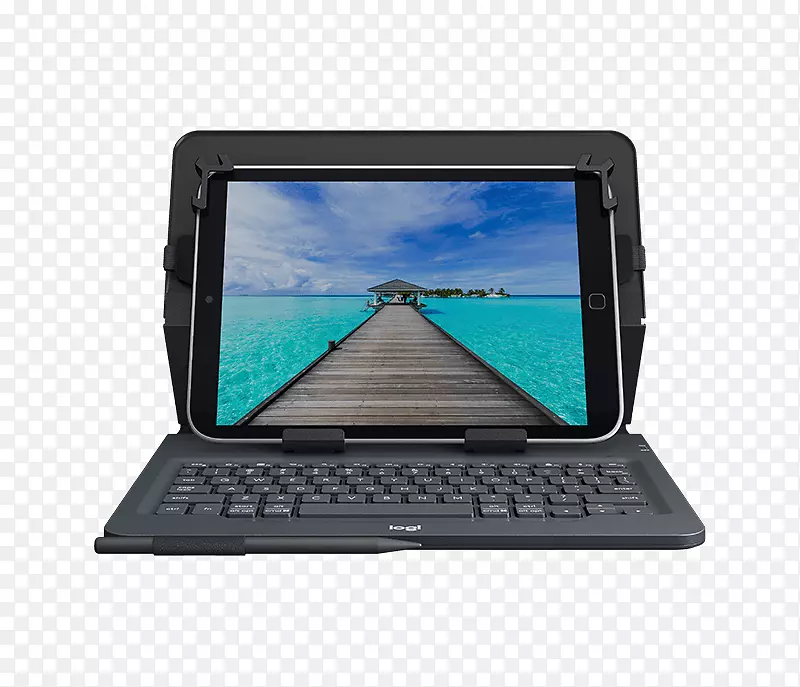 电脑键盘ipad 3罗技通用无线键盘和对讲机-无线罗技通用法国阿兹蒂罗技通用折页电脑