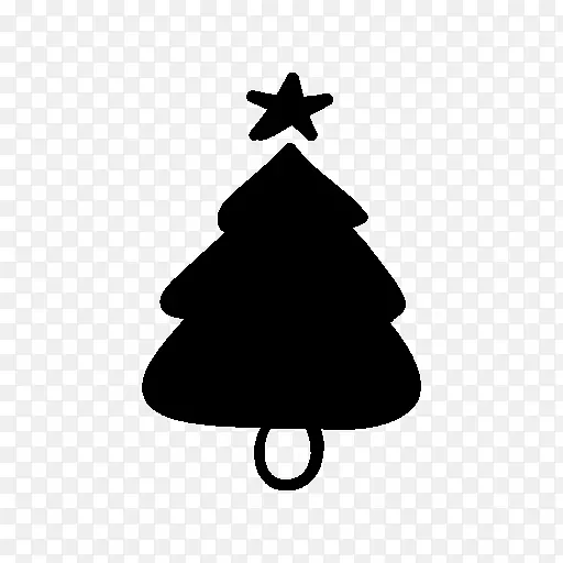 伯利恒圣诞树装饰明星剪贴画-圣诞树