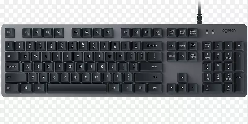 电脑键盘罗技k 840机械绳式键盘罗技g 413电器开关键盘装饰