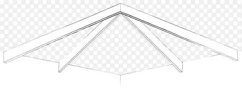 三角形白线艺术角