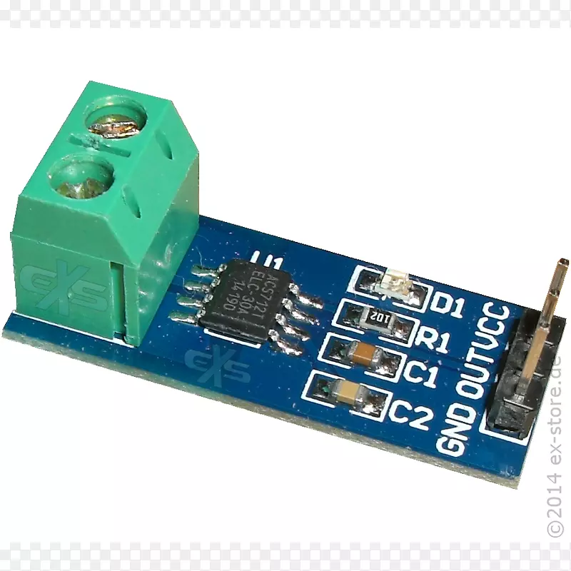 微控制器电流传感器电子元件电流雷安电子库