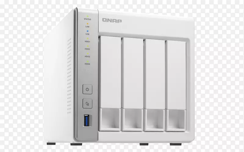 网络存储系统qnap ts-451+4 bay nas qnap ts-431p qnap 4-bay nas硬盘驱动器