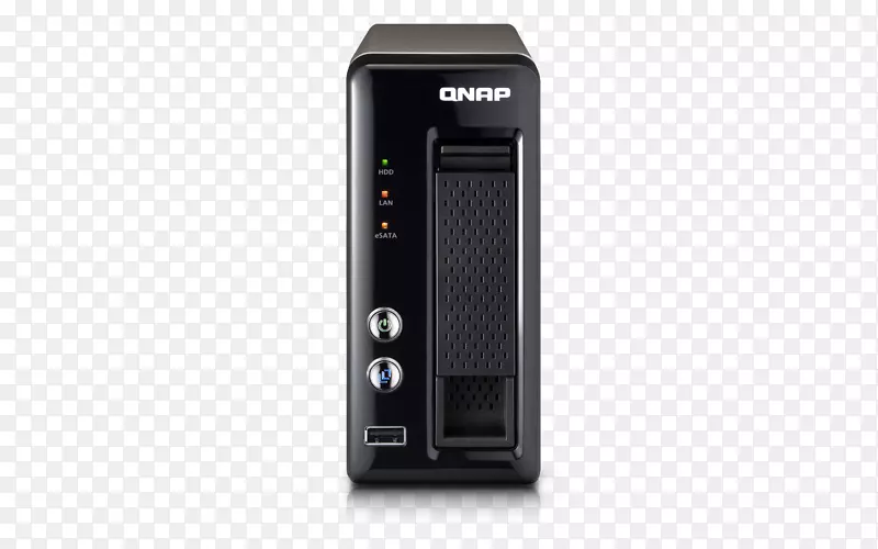 网络存储系统QNAP系统公司QNAP ts-121 turbo nas服务器-Sata 3gb/s数据存储额外计算机qnap ts-121-计算机