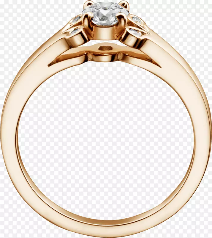 辉煌订婚戒指钻石克拉戒指