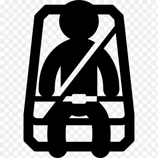 电脑图标，安全带，婴儿和蹒跚学步的汽车座椅下载剪辑艺术-笑脸