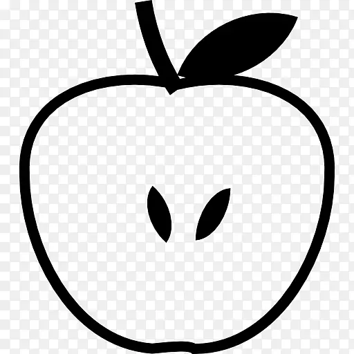 电脑图标苹果剪贴画-苹果