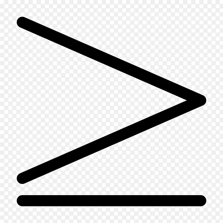 线三角形字体线