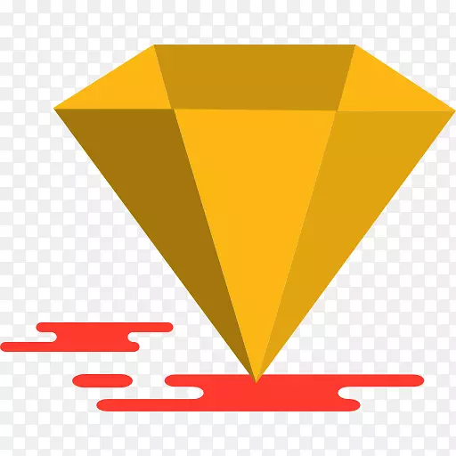 电脑图标钻石标志-钻石