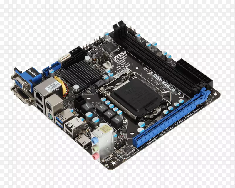 Intel Mini-ITX主板MSI b75ia-e33-intel