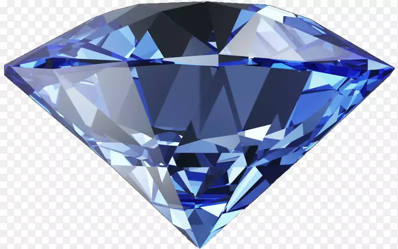 蓝色钻石桌面壁纸高清电视1080 p钻石