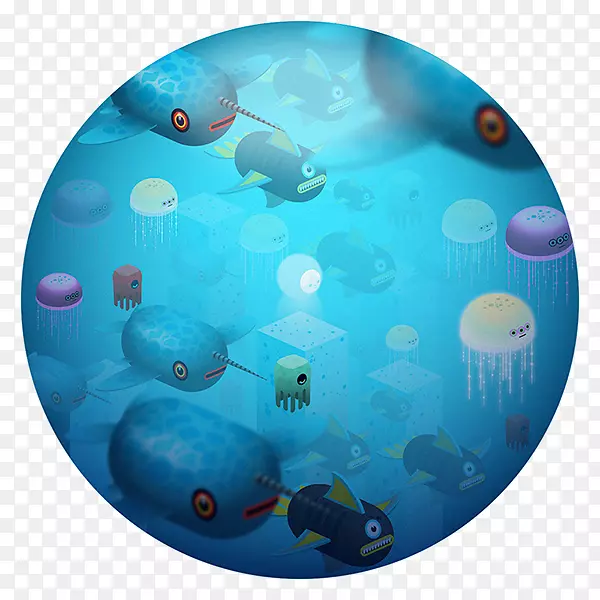 海洋生物水下-水
