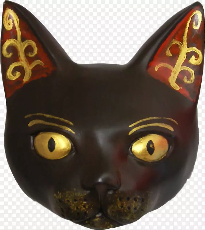 黑猫面具sphynx猫须