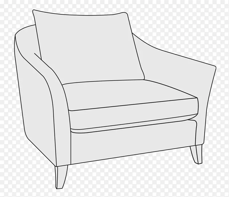 椅子白线花园家具-椅子