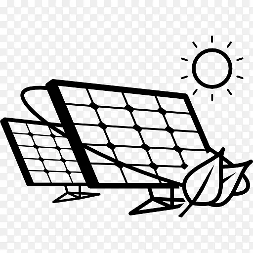 太阳能电池板光伏系统可再生能源