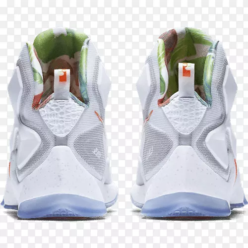耐克篮球鞋白色电动绿色耐克