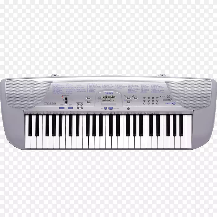 键盘声音合成器电子乐器卡西欧键盘