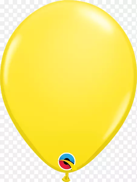 气球黄色生日派对-气球