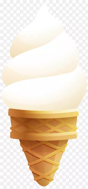 冰淇淋圆锥形冰淇淋