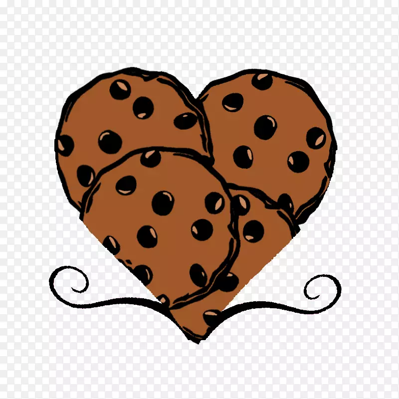 饼干可爱标志十字军艺术巧克力剪贴画-巧克力