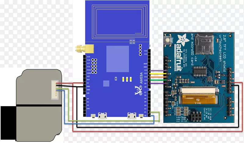 微控制器串行外围接口总线arduino薄膜晶体管液晶显示器pm 25