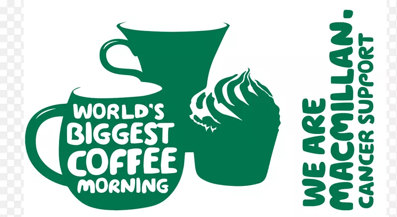 世界上最大的咖啡早晨麦克米伦癌症支持蛋糕筹款-咖啡