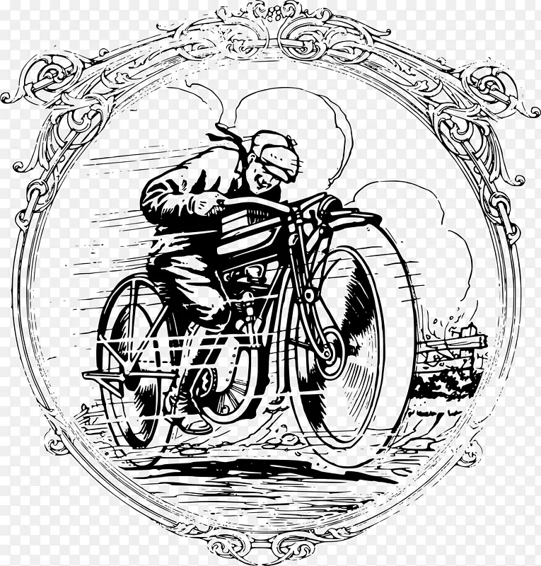 摩托车头盔哈雷-戴维森剪贴画-摩托车