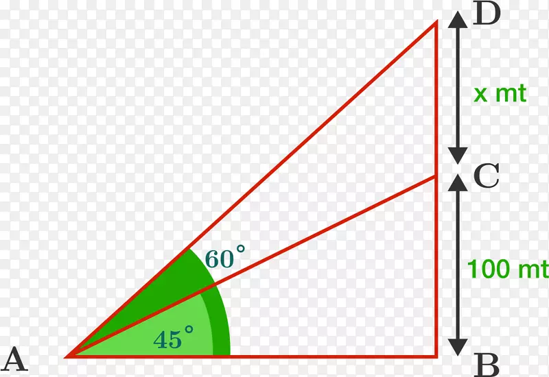 直角三角形数学三角学.三角形