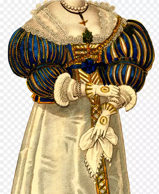 维拉戈袖长袖t恤17世纪连衣裙