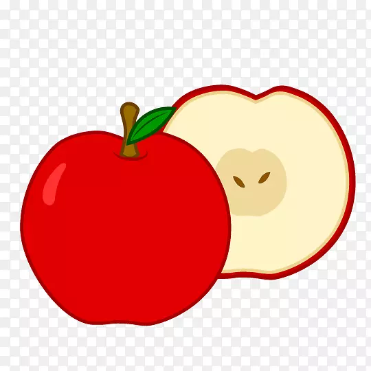 苹果剪贴画-橘子柿子