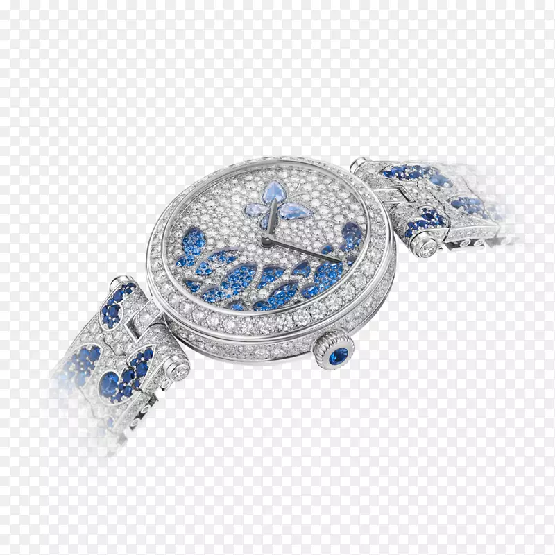 梵克莱夫和Arpels珠宝蓝宝石手表艺术珠宝首饰