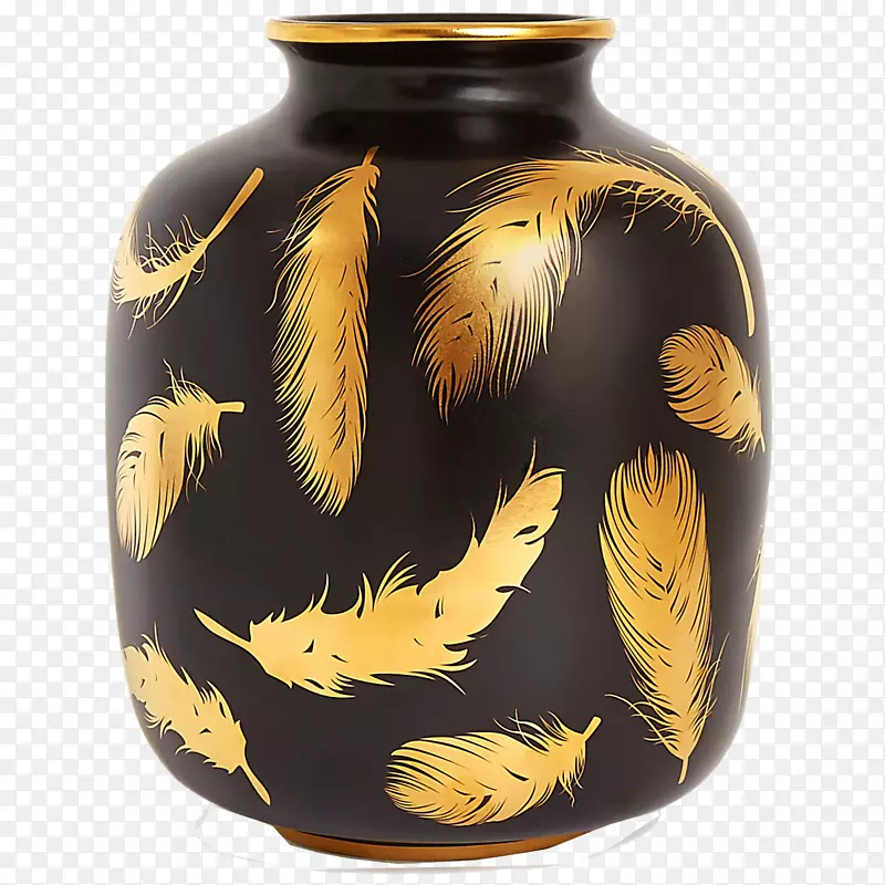 花瓶羽毛乔纳森阿德勒家具陶瓷花瓶