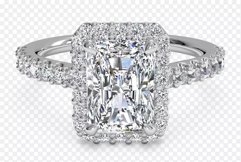 订婚戒指钻石切割结婚戒指珠宝戒指