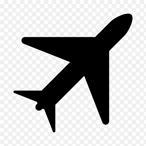 飞机交通标志图标和5计算机图标.飞机