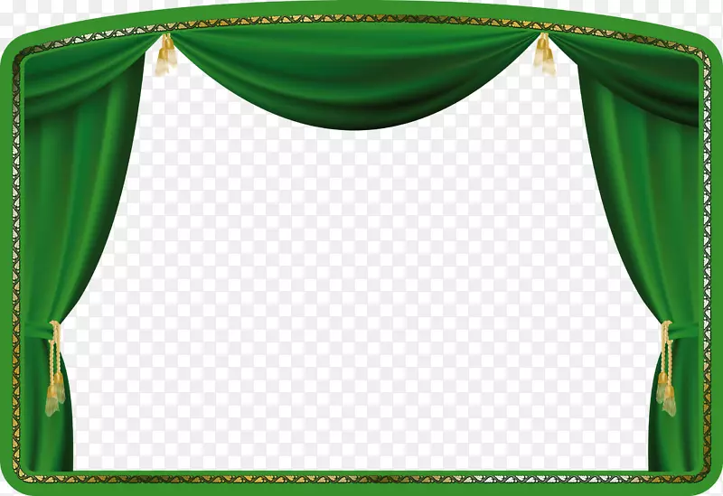电脑图标剧院窗帘和舞台窗帘剪辑艺术场景