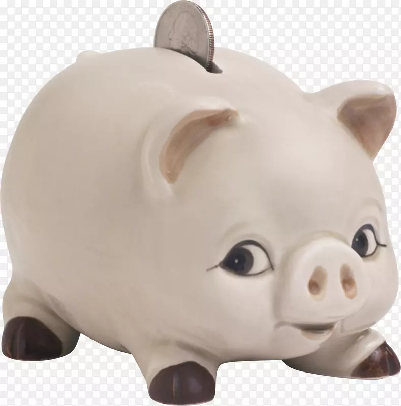 家猪储蓄罐电脑图标剪贴画猪