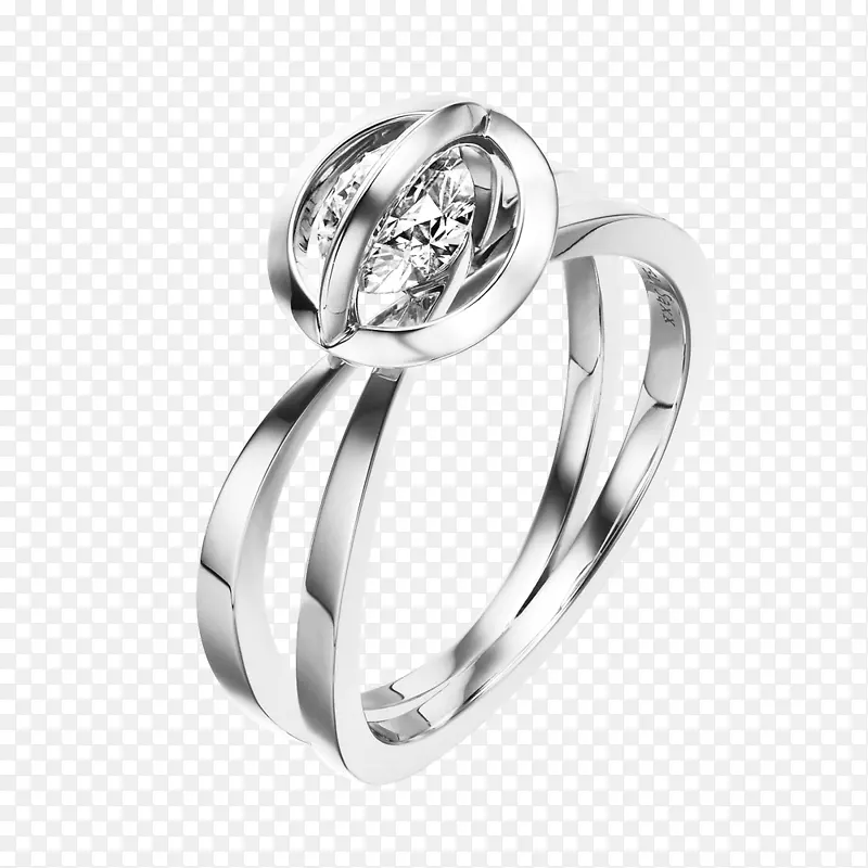 结婚戒指钻石珠宝戒指