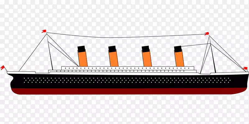 RMS泰坦尼克号剪贴画的沉没