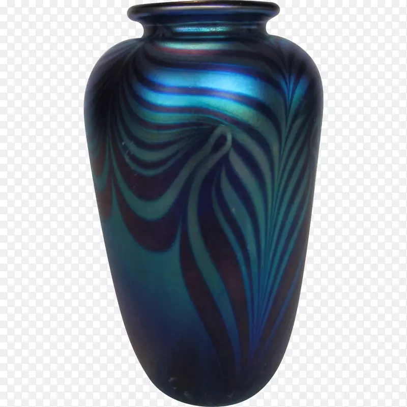 花瓶窗玻璃室内设计服务钴蓝花瓶