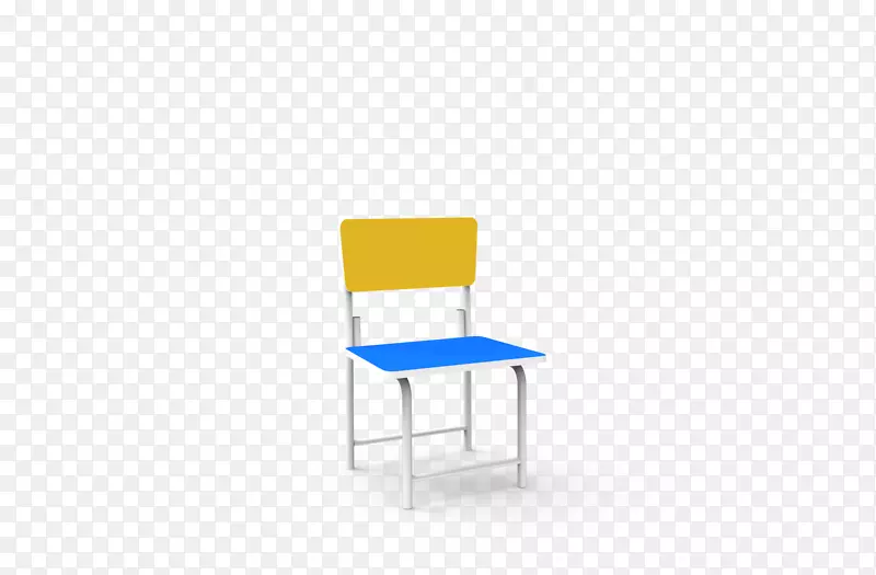 钴蓝线椅