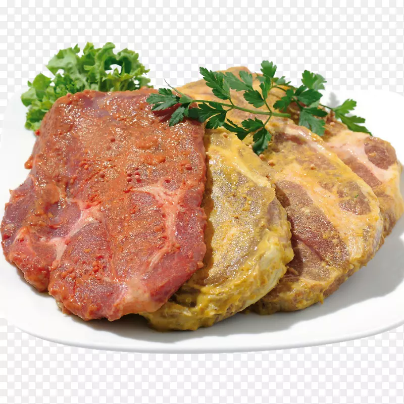 卡斯勒牛柳牛排，烤牛肉，碎肉