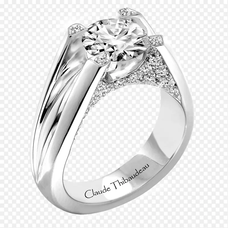 订婚戒指珠宝金结婚戒指