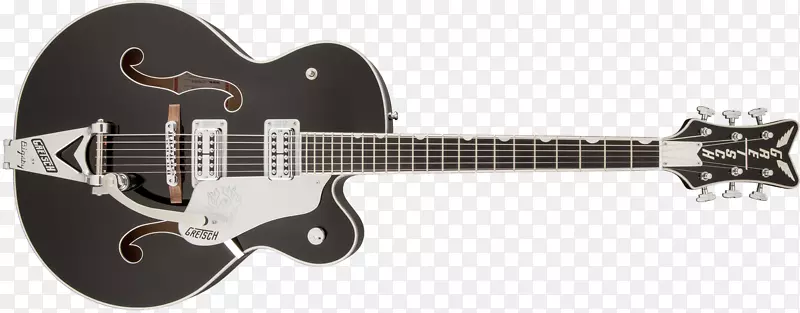 Gretsch白色猎鹰g6136 t电吉他吉他