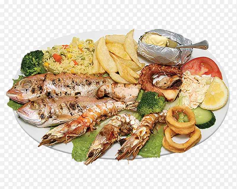 希腊巴厘岛苏夫拉基鱼餐厅-鱼粉
